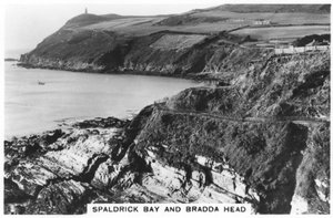 Spaldrick Bay und Bradda Head, Isle of Man, 1937