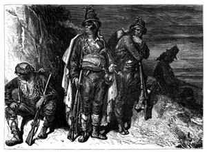 Spanische Küstenwächter, um 1890