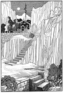 Spartaner fragen das Orakel von Delphi, ob sie Krieg gegen Athen führen sollen, um 431 v. Chr., 1910