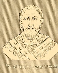 St. Chrysostomus, um 349-407, 1830 von Unbekannt