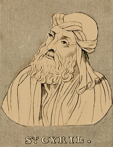 St. Kyrill, ca. 376-444, 1830