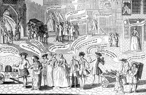 St. James im Oktober..., 1750 von Unbekannt