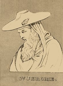 St. Hieronymus, ca. 347-420, 1830