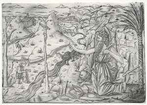 Der heilige Hieronymus in der Buße von Unbekannt