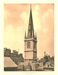St Margaret Pattens, Der Kirchturm, Mitte bis Ende des 19. Jahrhunderts