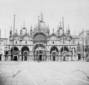 Markusdom, Venedig, Italien, späte 19. oder frühe 20. Jahrhundert von Unbekannt