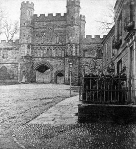 St. Martins Abtei, Battle, East Sussex, frühes 20. Jahrhundert von Unbekannt