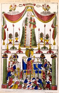 St. Maria, Königin des Himmels und der Erde, 19. Jahrhundert von Unbekannt