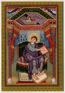 St. Matthäus, ca. 800 n. Chr.
