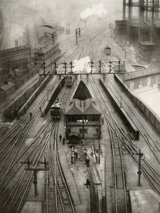 St. Pancras. Ein Endbahnhof der London, Midland and Scottish Railway, 1935