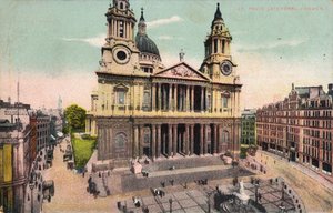 St. Pauls Kathedrale, London, ca. 1905