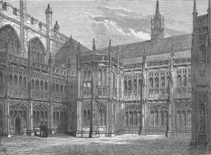 St. Stephans Kreuzgang, 1897