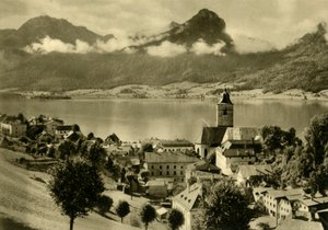 St. Wolfgang im Salzkammergut, Oberösterreich, ca. 1935 von Unbekannt