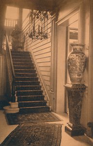 Treppe in der kubanischen Botschaft in Brüssel, Belgien, 1927 von Unbekannt