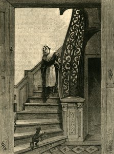 Treppe im Southampton House, ca. 1872