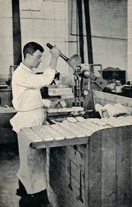 Seifenblöcke stempeln, um 1917