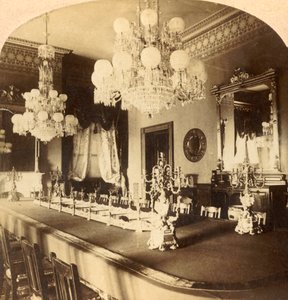Staatsspeisesaal, Präsidentenresidenz, Washington, D.C., USA, um 1900 von Unbekannt