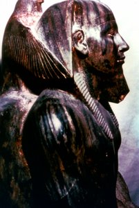 Statue eines Pharaos, Ägypten, 4. Dynastie