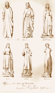 Statuen an der Außenseite der Gildehalle, 1783, 1886