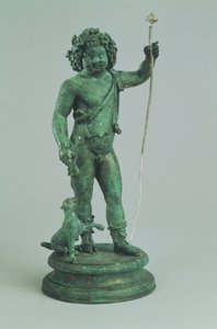 Statuette des Bacchus, Pompeji