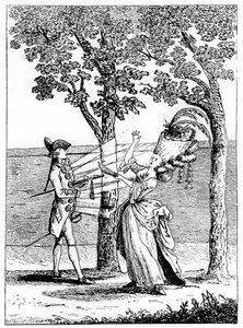 Stahlknöpfe, Coup de Bouton, 1777
