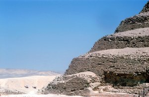 Stufenpyramide des Königs Djoser Zozer, Saqqara, Ägypten, 3. Dynastie