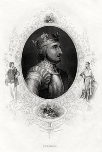 Stephan, der letzte normannische König von England, 1860 von Unbekannt