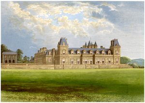 Stevenstone Park, Devon, Heim der Familie Rolle, ca. 1880 von Unbekannt