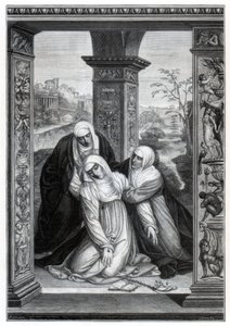 Stigmatisierung der Heiligen Katharina von Siena, 1870