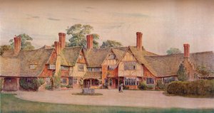 Stoke Barn, Fulmer, Bucks. Gerald Unsworth & Inigo Triggs, Architekten, 1914