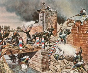 Sturm auf das Landauer Tor in Weißenburg, 4. August 1870, 1936 von Unbekannt