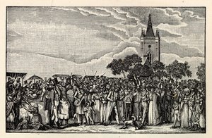 Stralauer Fischzug, ca. 1865 von Unbekannt