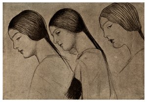 Studie, 1901 von Unbekannt
