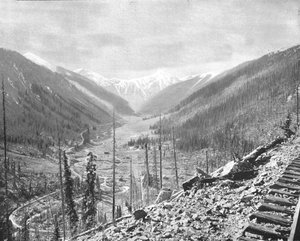 Sultan Mountain, in der Nähe von Silverton, Colorado, USA, ca. 1900