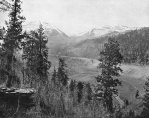 Sunshine Peak und Wilson Peak, Colorado, USA, ca. 1900
