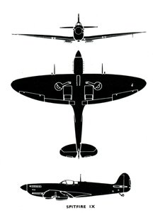 Supermarine Spitfire Mk IX, 1941 von Unbekannt