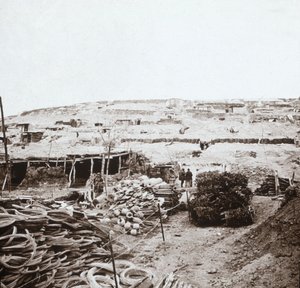 Versorgungsdepot, Massiges, Nordfrankreich, ca. 1914-1918