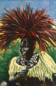 Swasi-Mann aus Südafrika, um 1928