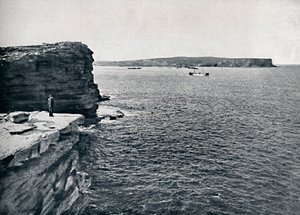 Sydney Heads, am Gap bei Watsons Bay, um 1900 von Unbekannt