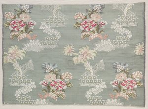 Taft, Brokat, ca. 1750 von Unbekannt