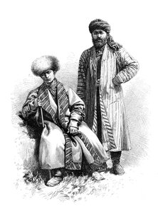 Tadschiken von Buchara, Usbekistan, 1895 von Unbekannt