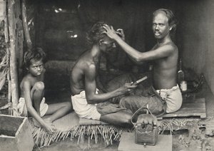 Tamilischer Barbier, 1926 von Unbekannt