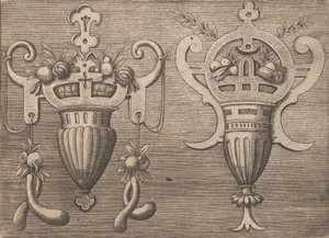 Targhe ed altri ornati di varie e capricciose invenzioni Cartouches und andere Ornamente, 1773 von Unbekannt