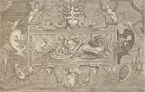 Targhe ed altri ornati di varie e capricciose invenzioni Kartuschen und andere Ornamente o..., 1773 von Unbekannt