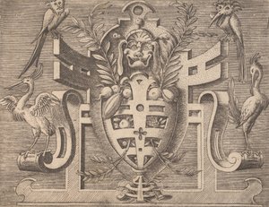 Targhe ed altri ornati di varie e capricciose invenzioni Cartouches und andere Ornamente von Unbekannt