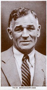 Ted Broadribb, britischer Boxer und Manager, 1938
