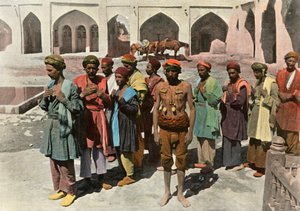 Teheran. Prozession der Derwisch-Märtyrer, 1900 von Unbekannt