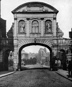 Temple Bar Torbogen, am Standende der Fleet Street, London, 1877-1951 von Unbekannt