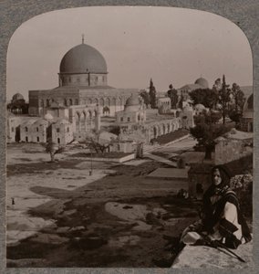 Tempelbezirk, Jerusalem, ca. 1900