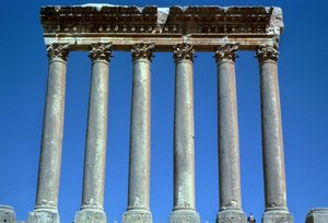 Tempel des Heliopolitanischen Zeus, Baalbek, Libanon, 10-249 n. Chr.